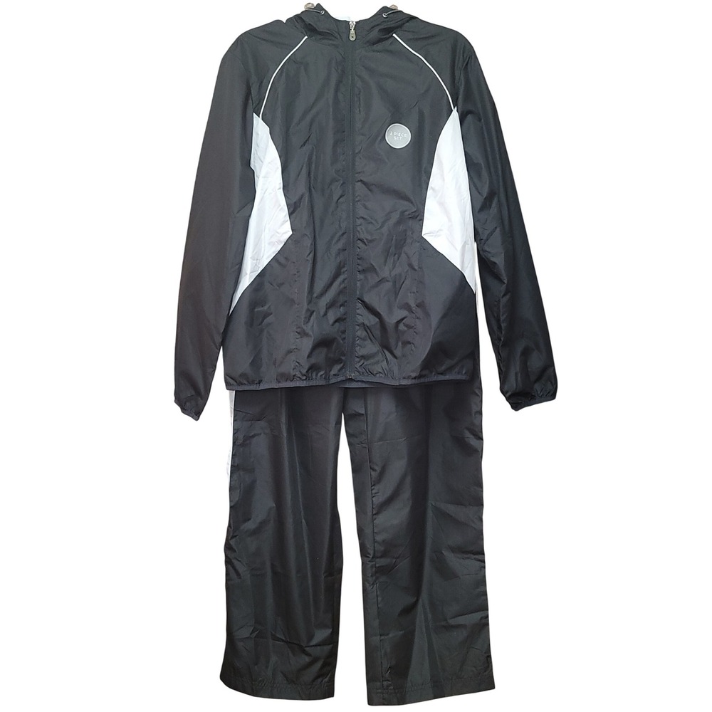 Danskin Women's‎ Windbreaker Tracksuit Set 1X Activewear Gym Loungewear Sporty